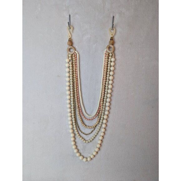 LOFT Jewelry - *Layered cream bead statement necklace
